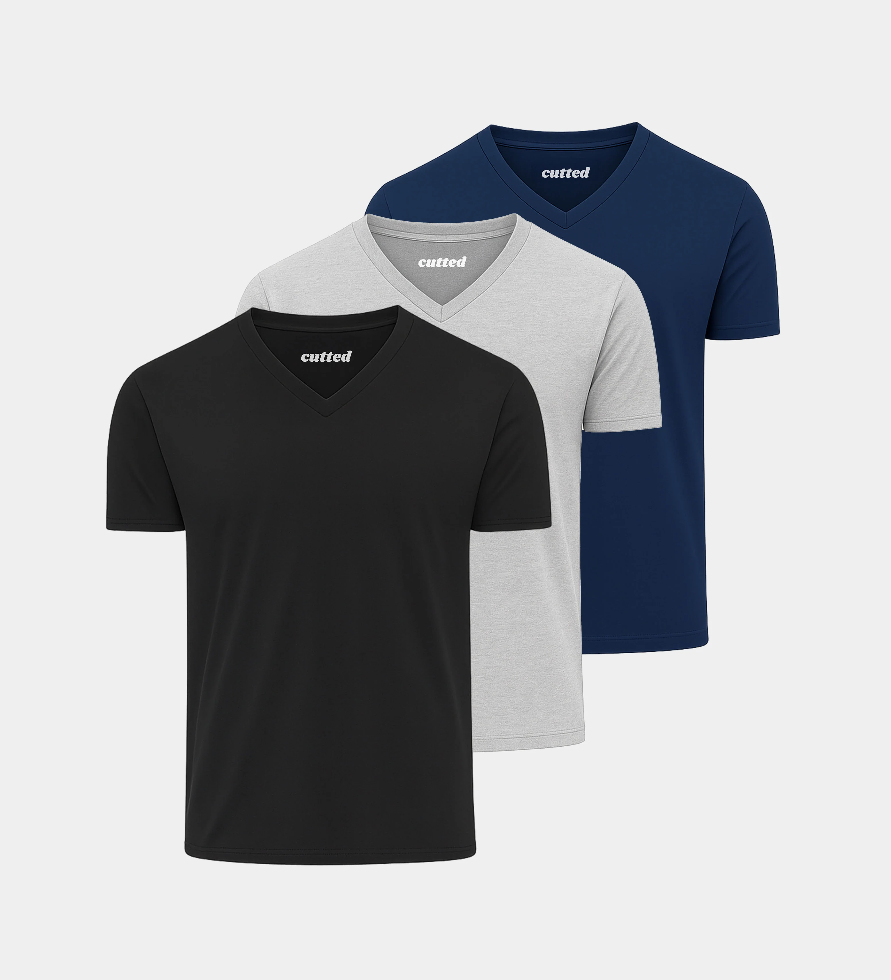 V-Neck Color 3er Pack